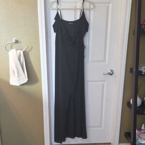 Express Elegant Black Maxi Dress